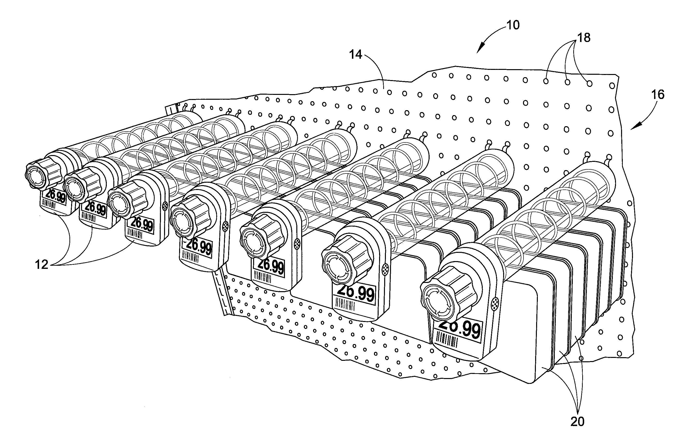 Sensor and lockout for Anti-sweep hook