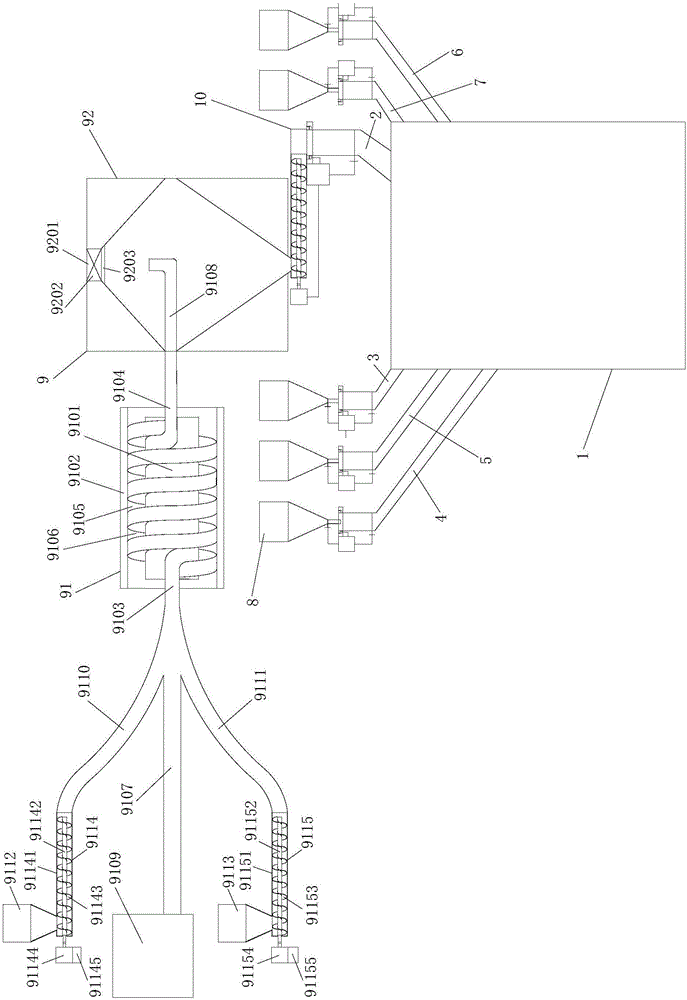 Solar cell back silver slurry and preparing device thereof