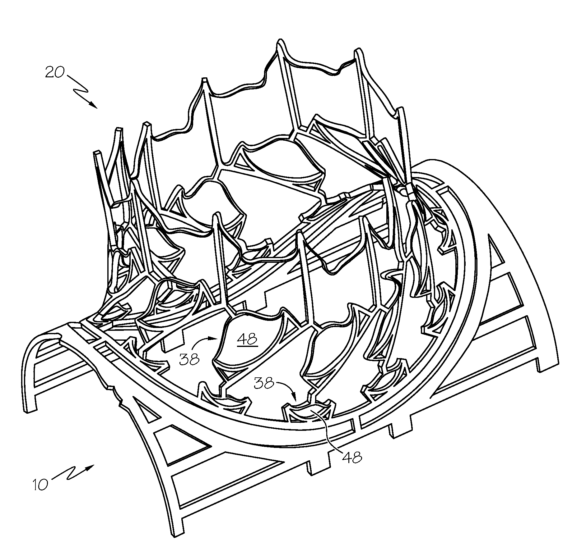 Bi-Stable Bifurcated Stent Petal Geometry