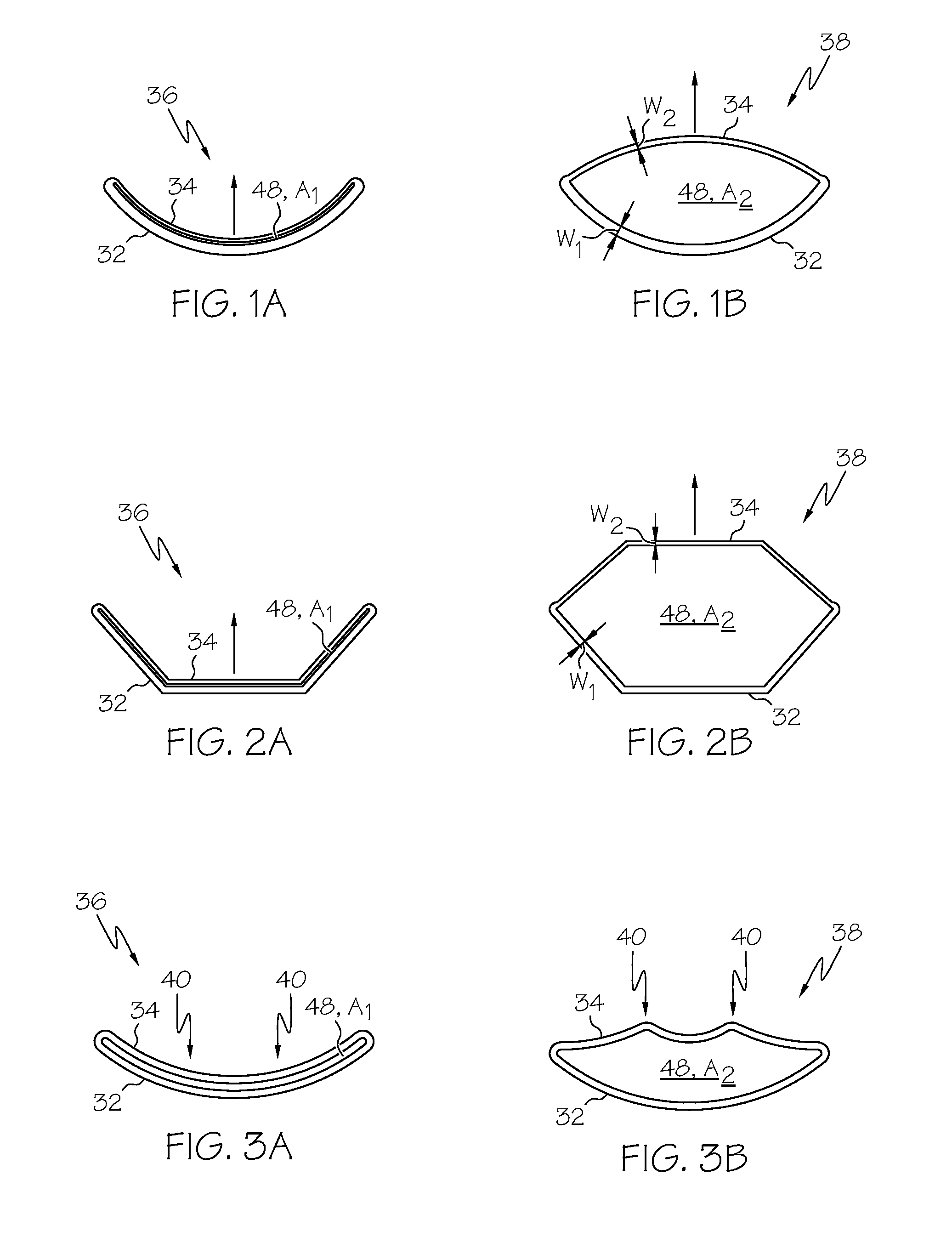 Bi-Stable Bifurcated Stent Petal Geometry