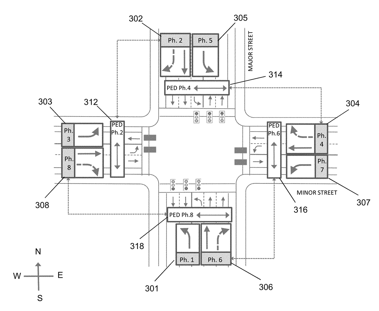 Method, apparatus and computer program product for indexing traffic lanes for signal control and traffic flow management