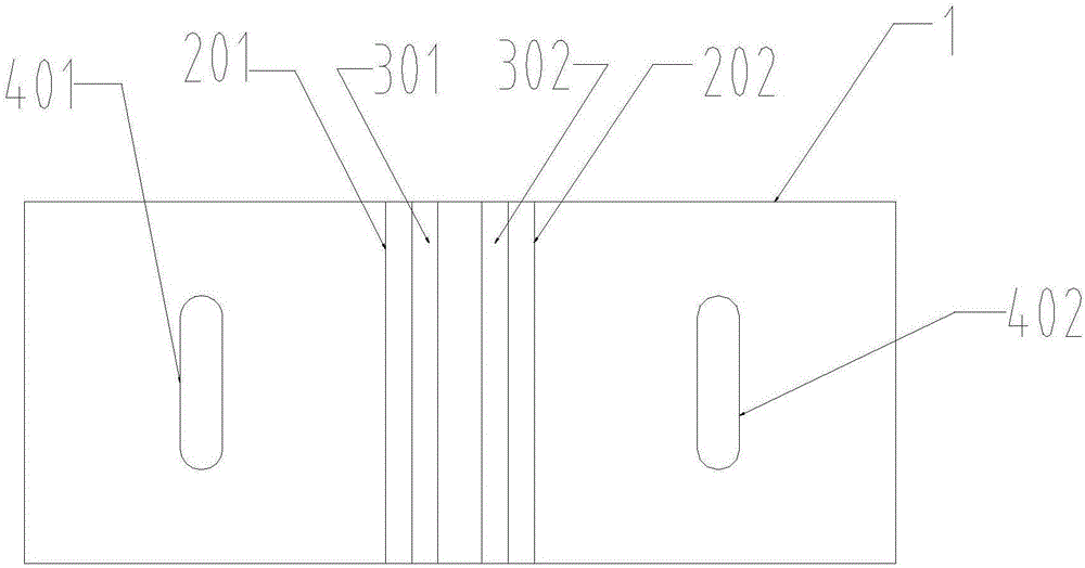 Skirting line fixing part