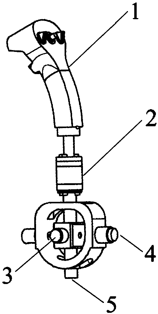 High-accuracy stick force control method of aircraft active side stick system