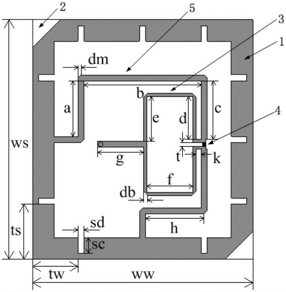 Novel RFID circularly polarized antenna