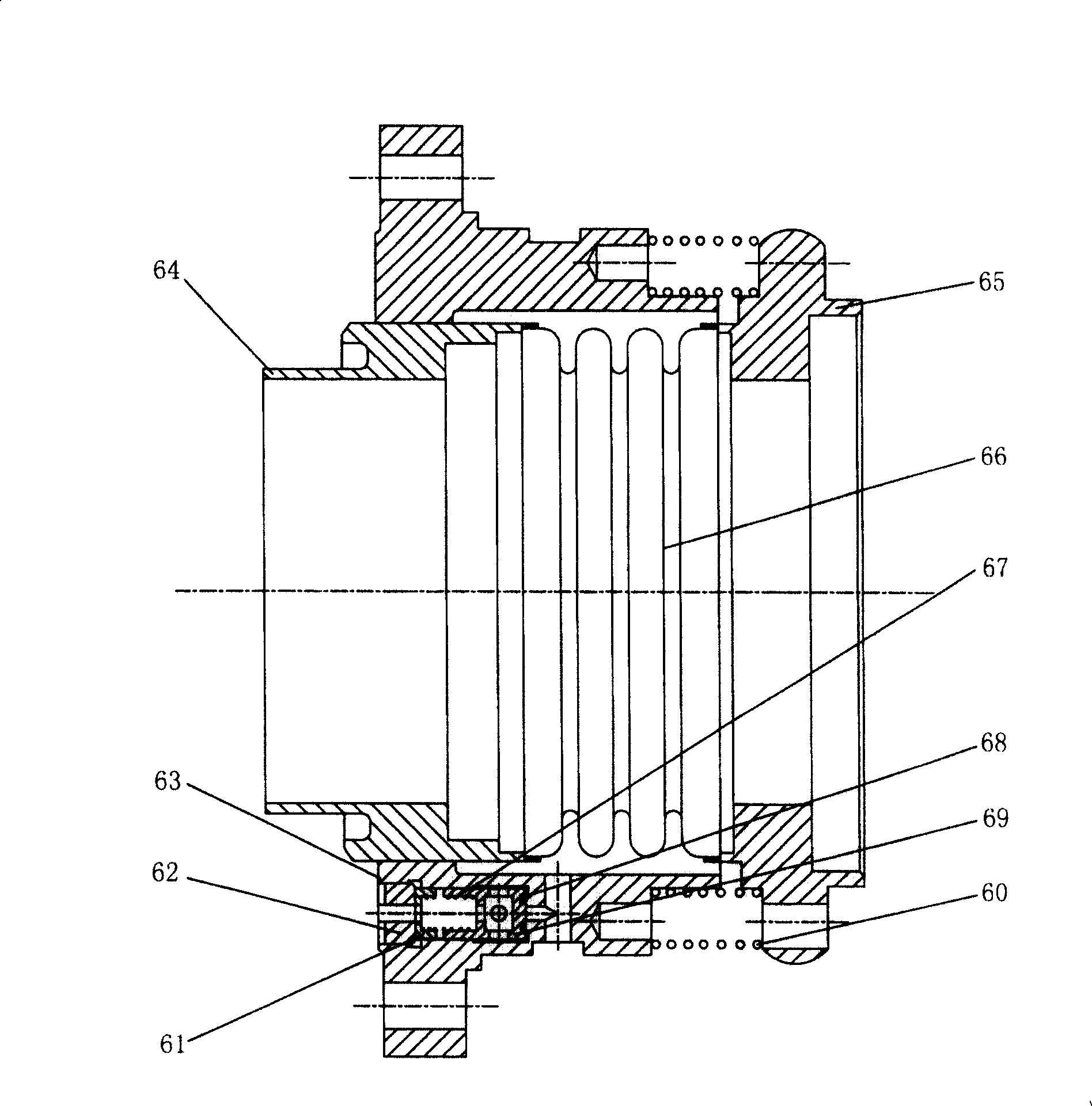 Vacuum low-temperature ball valve