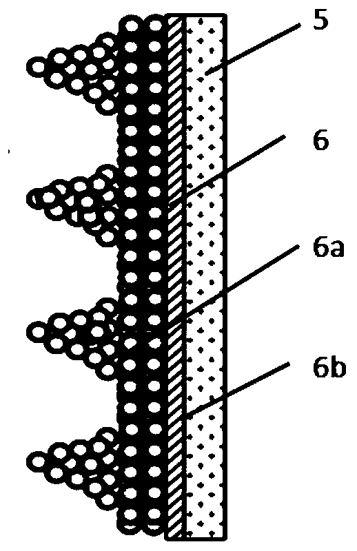 An atmospheric pressure loop heat pipe type solar heating device