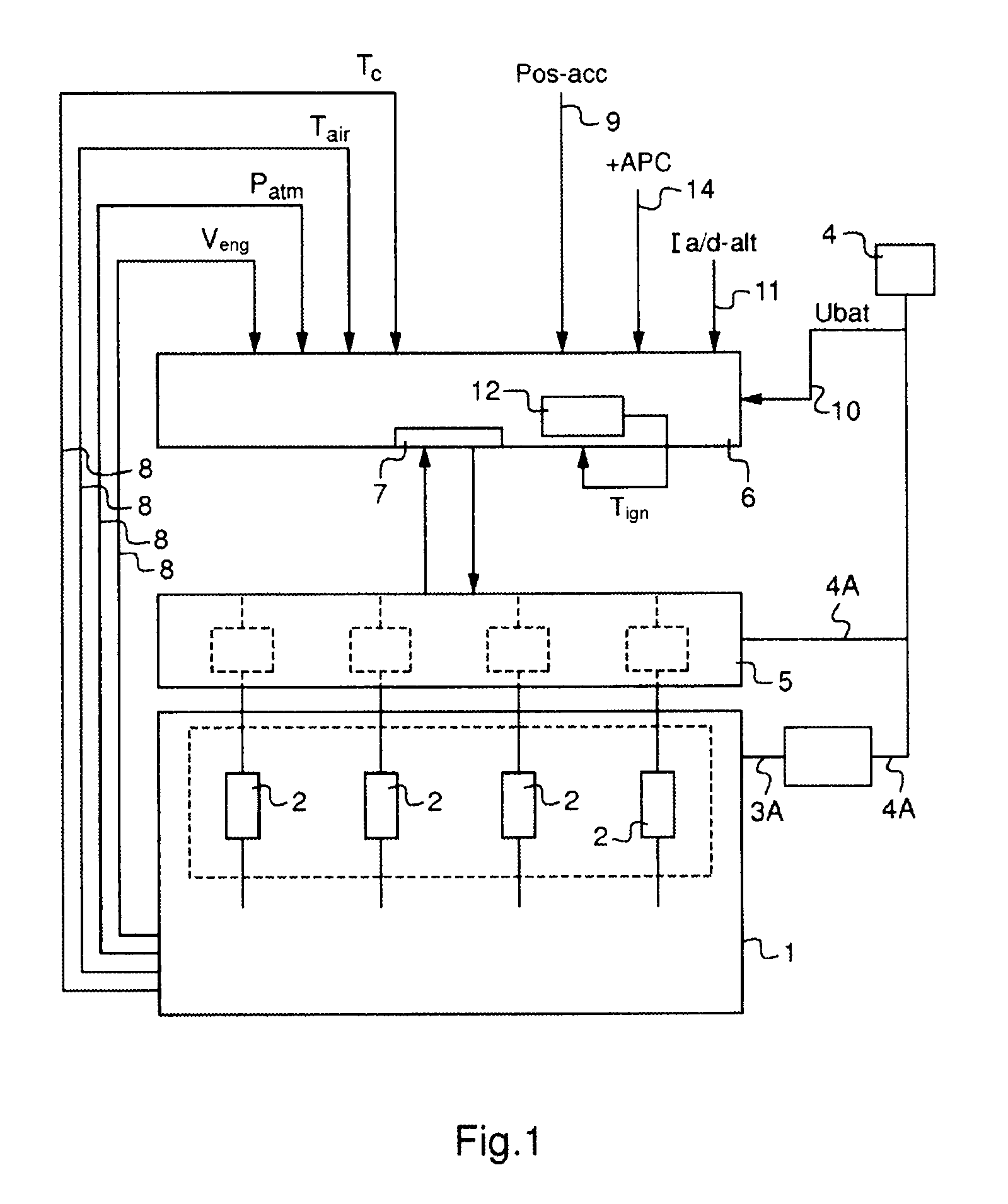 Method for controlling the power supply of a pre-heat plug in an internal combustion engine