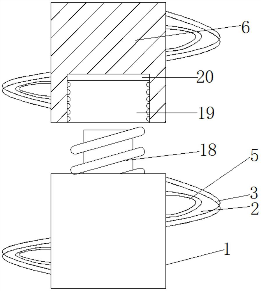 A kind of auger bit of rotary excavator with crushing function