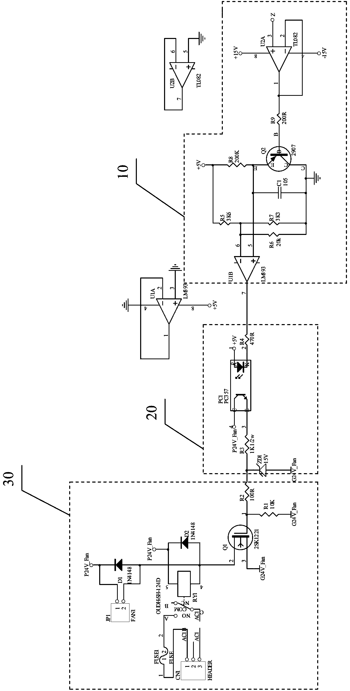 Fan control circuit