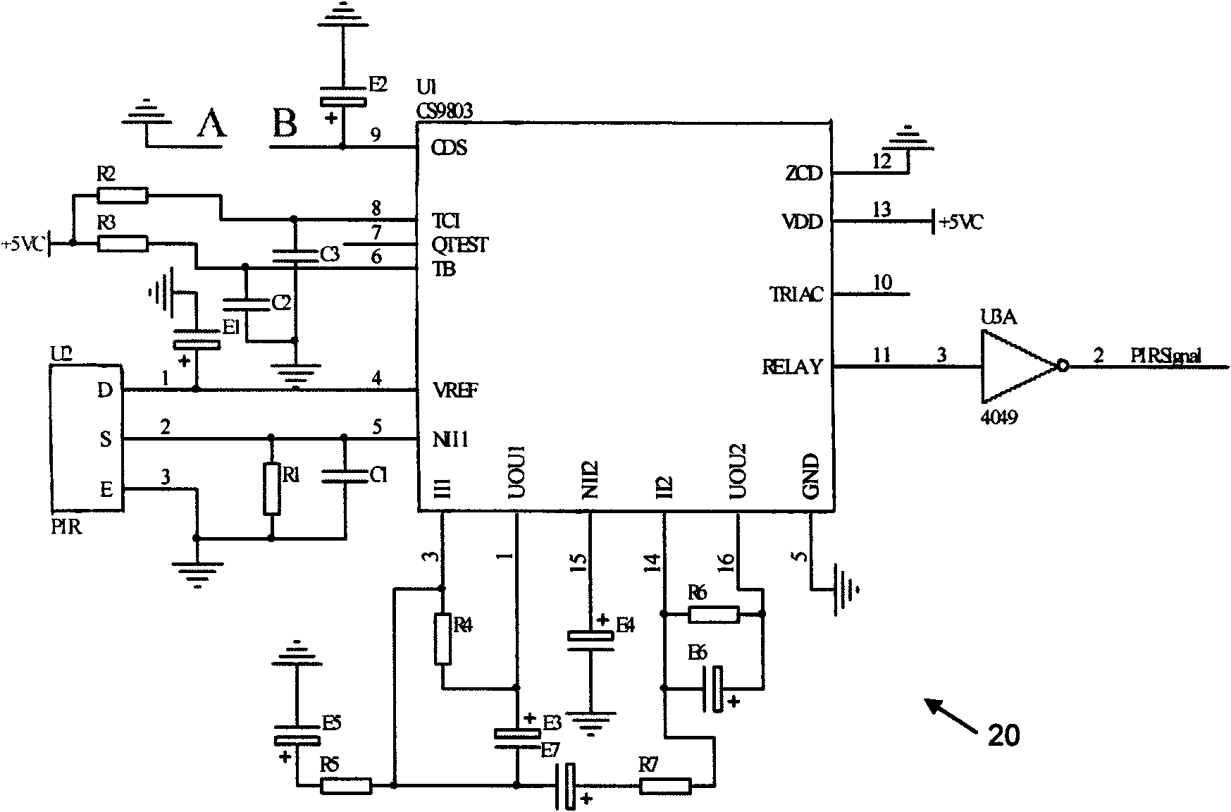 Automatic intelligent-induction electricity-saving switch and induction method thereof