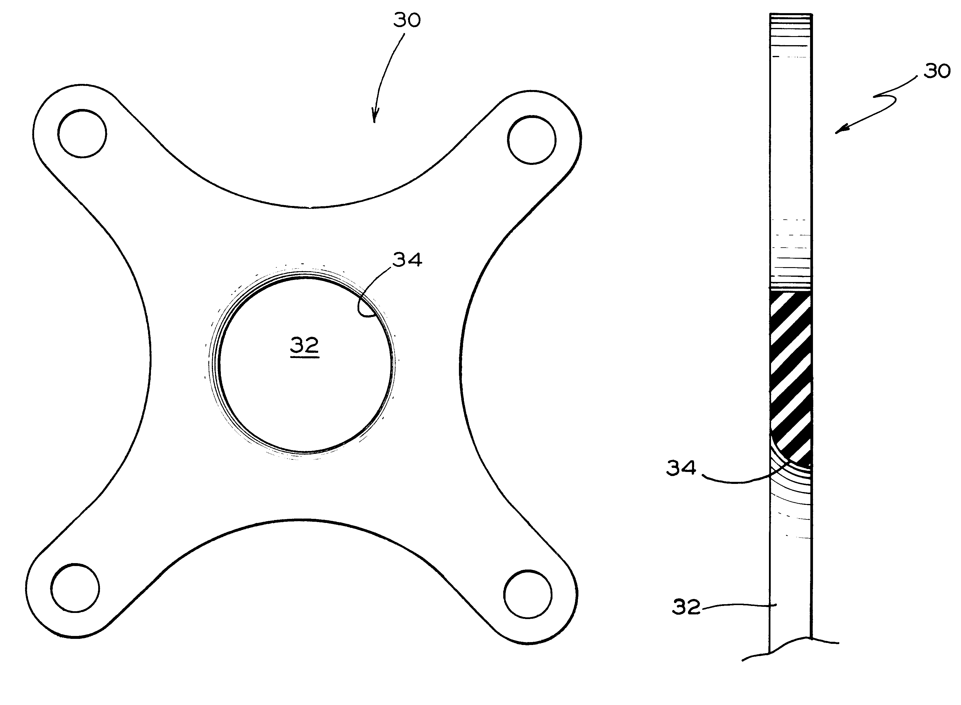 Gasket for pressurized fluid system