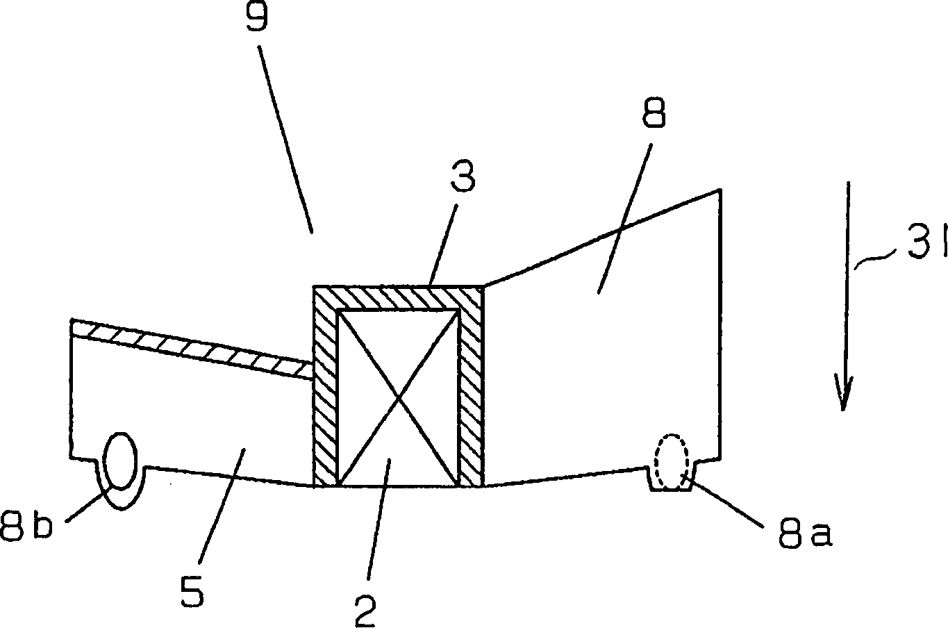 Impeller, blower and freezing-cooling storeroom