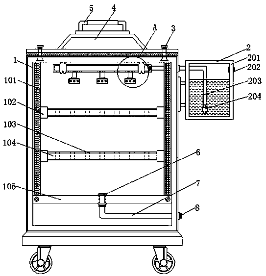 Harmless environmental-friendly treatment equipment for medical waste