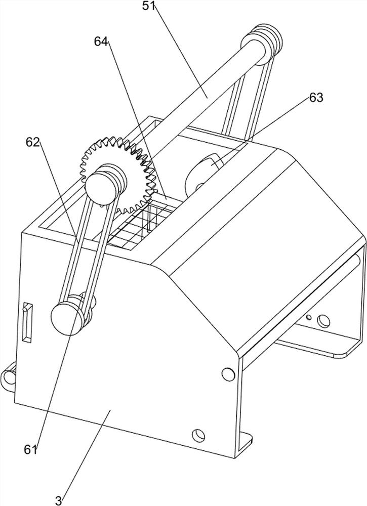 Efficient crushing and screening machine for chemical production