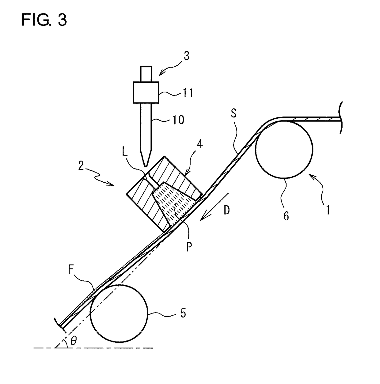 Coating device and method of producing coated sheet