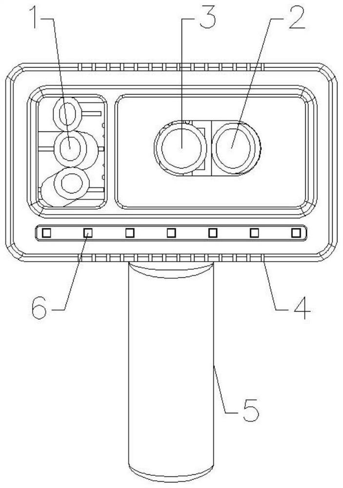 Image restoration method based on VIN image acquisition device