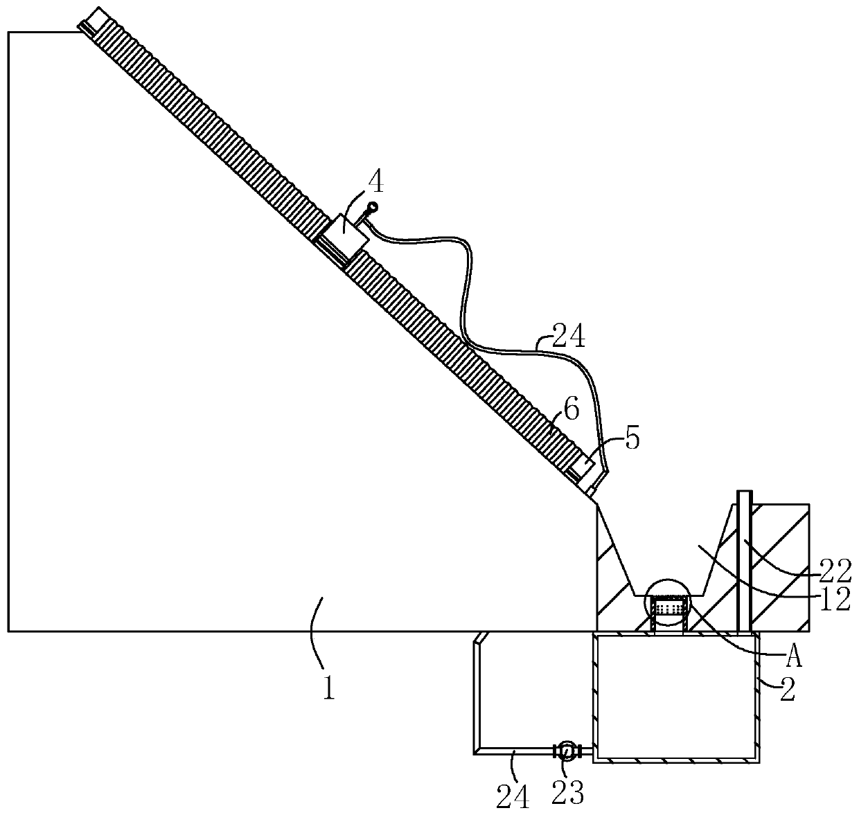 Novel slope protection and greening structure