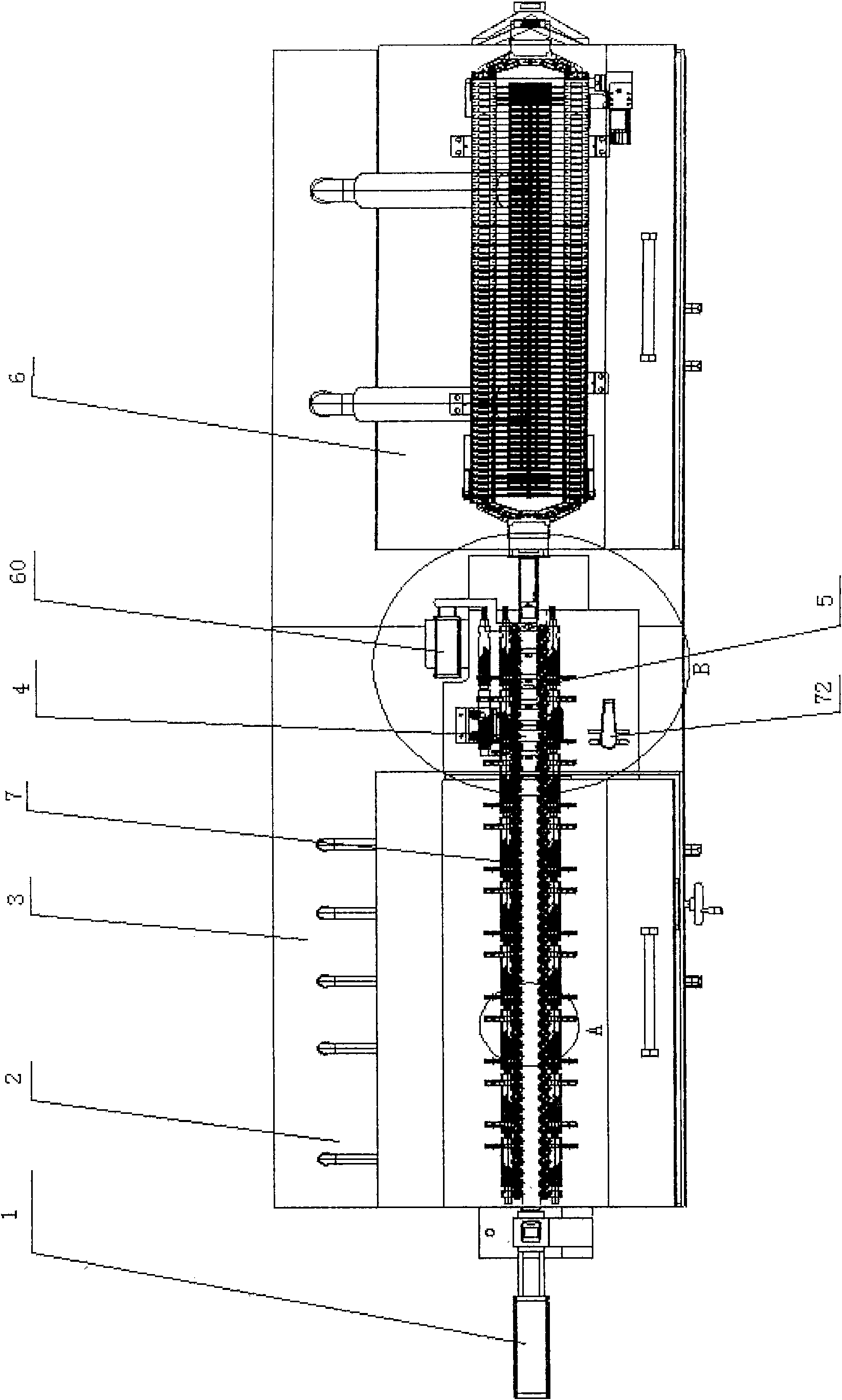 Mobile phone lens cleaning production line device