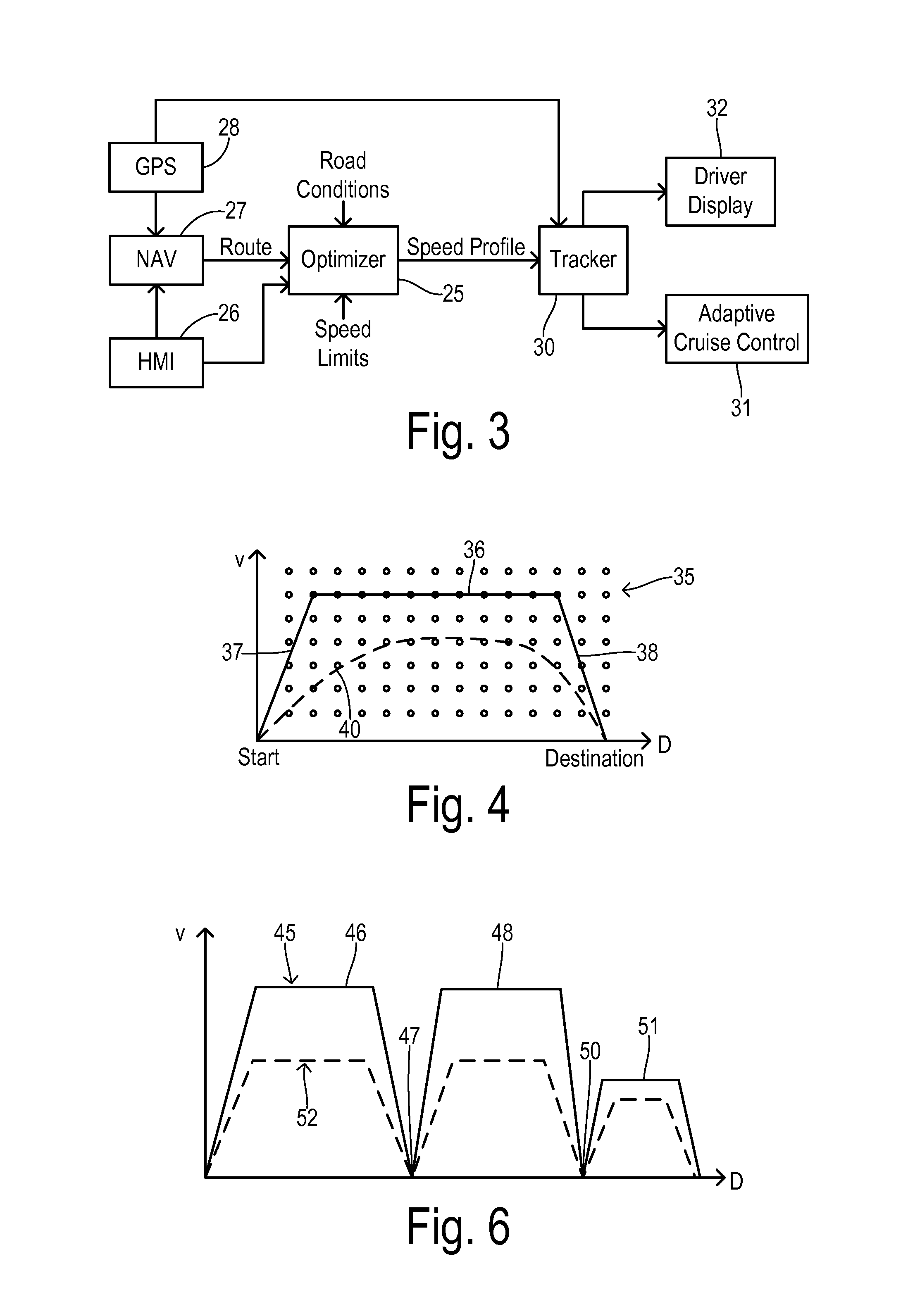 Route navigation with optimal speed profile