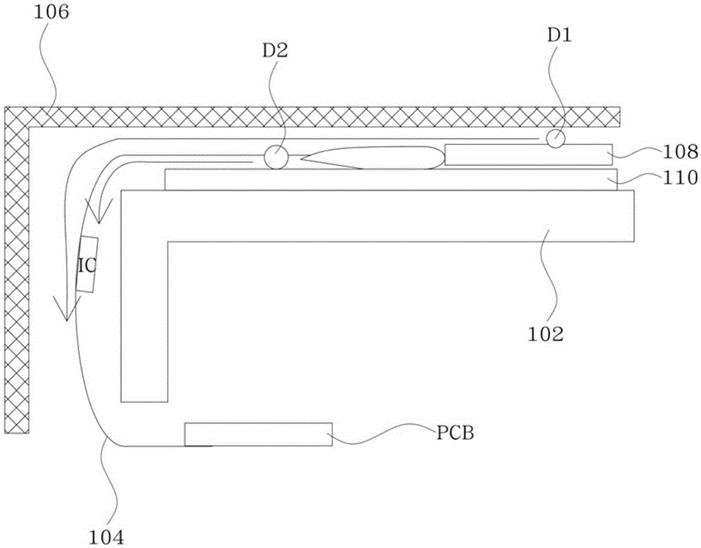 Liquid crystal module with waterproof function