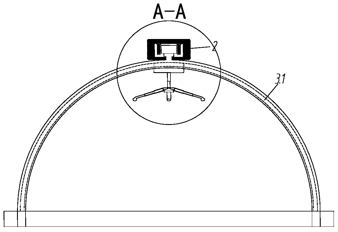 Monitoring device for auxiliary epilepsy surgery