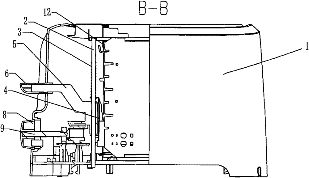 Dual pot position toaster