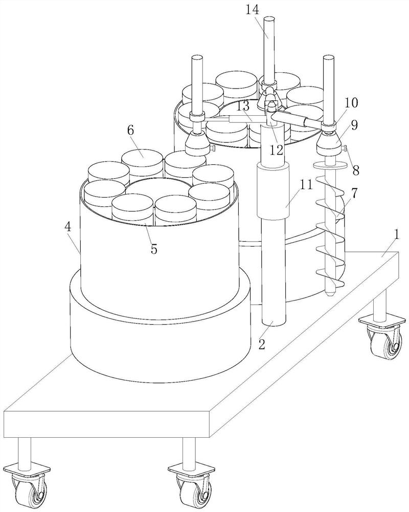 Soil microorganism determination sampler