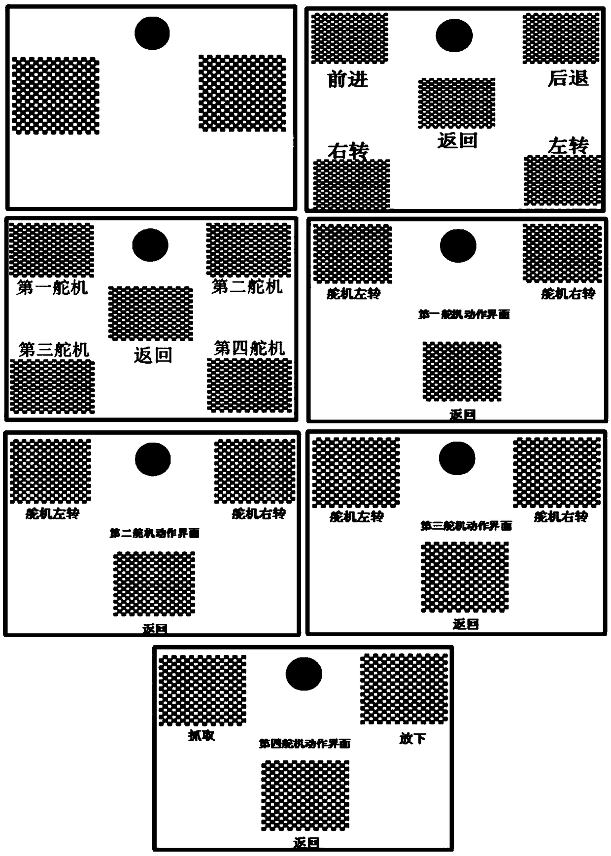 Service robot control method based on brain-machine interaction