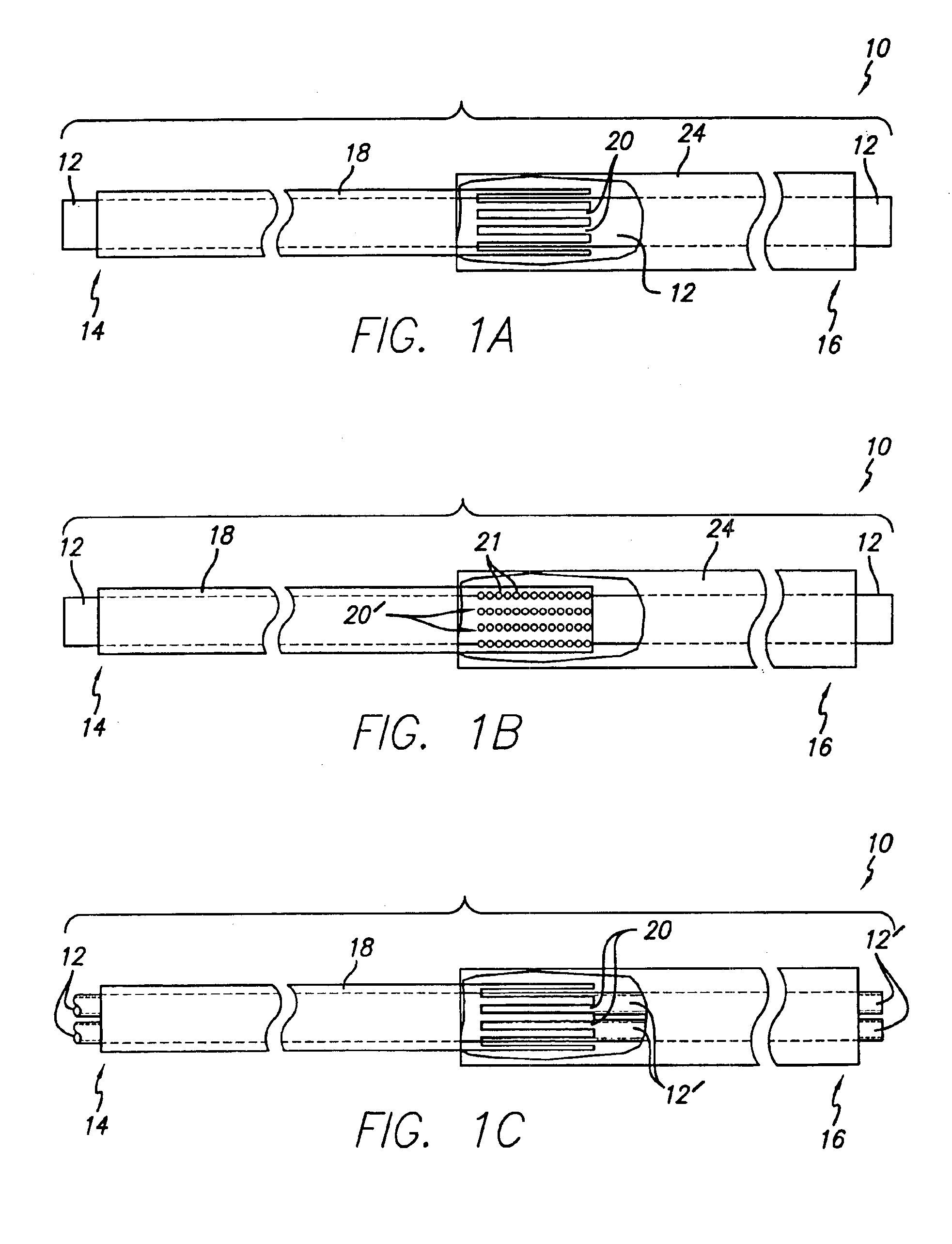 Variable stiffness heating catheter