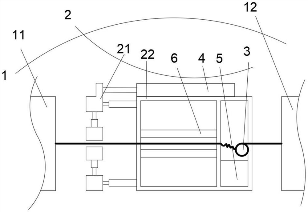 Textile thread layer carding device for textile machine