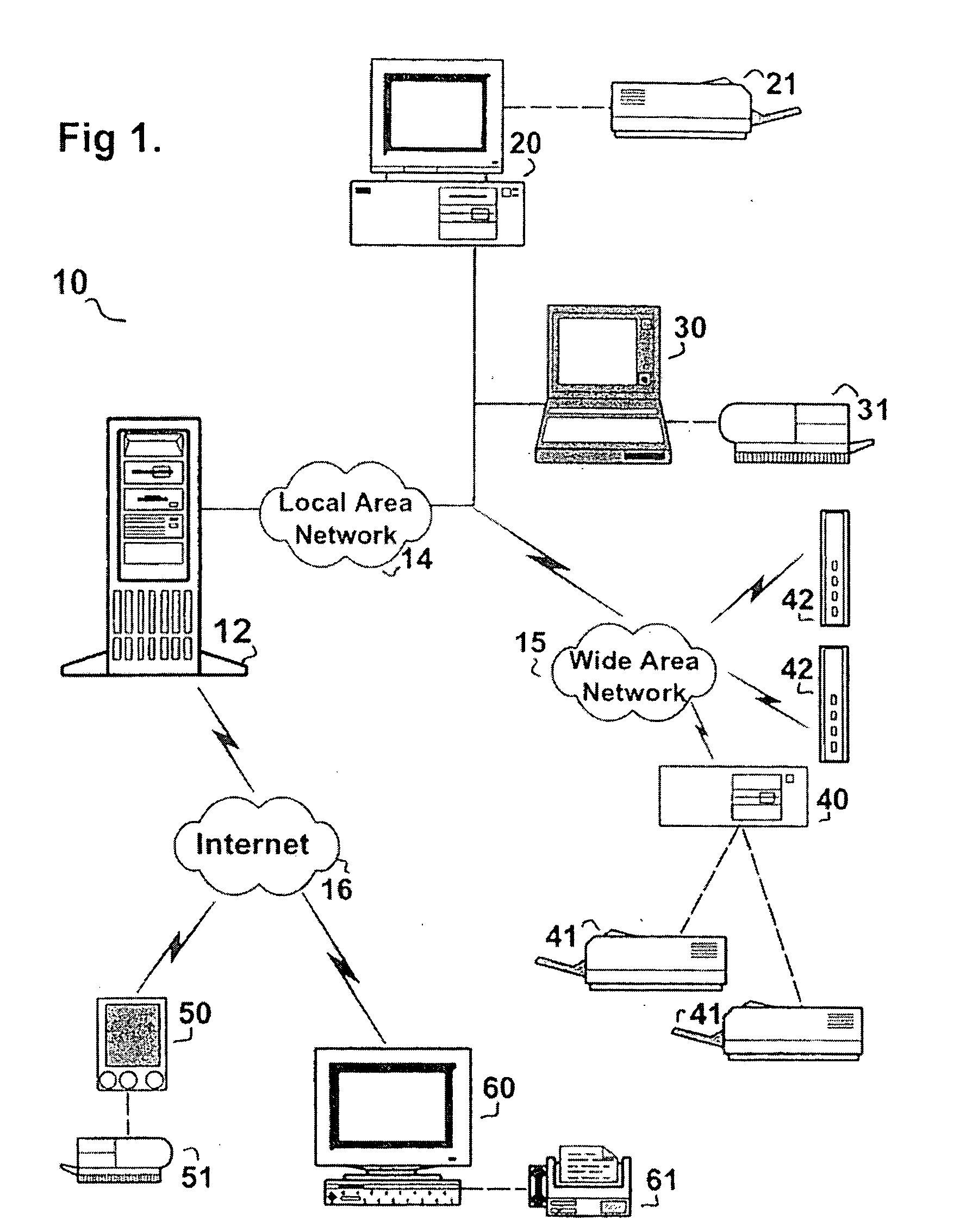 Printer driver system for remote printing