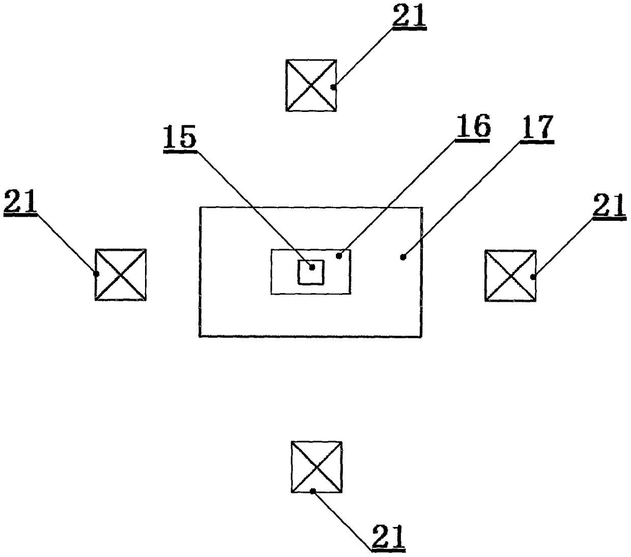 Surface nano-structure magnetic measuring device