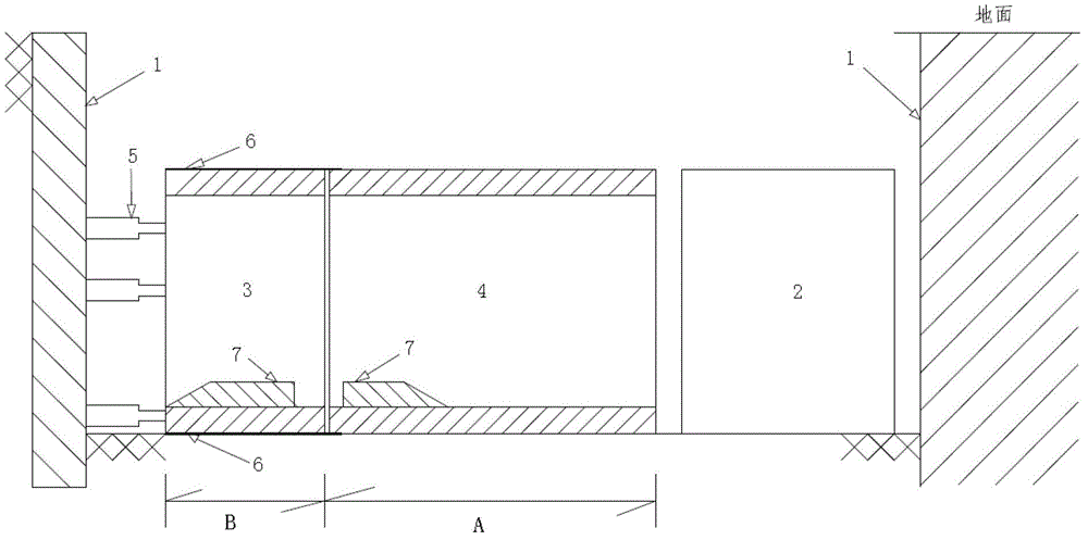 Pipe-jacking construction method of underground passage and tunnel structure