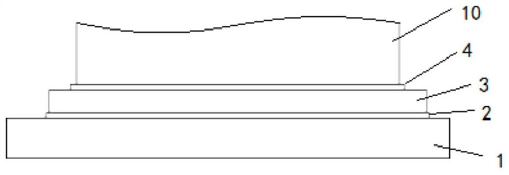 Double-sided heat dissipation power module and packaging method thereof