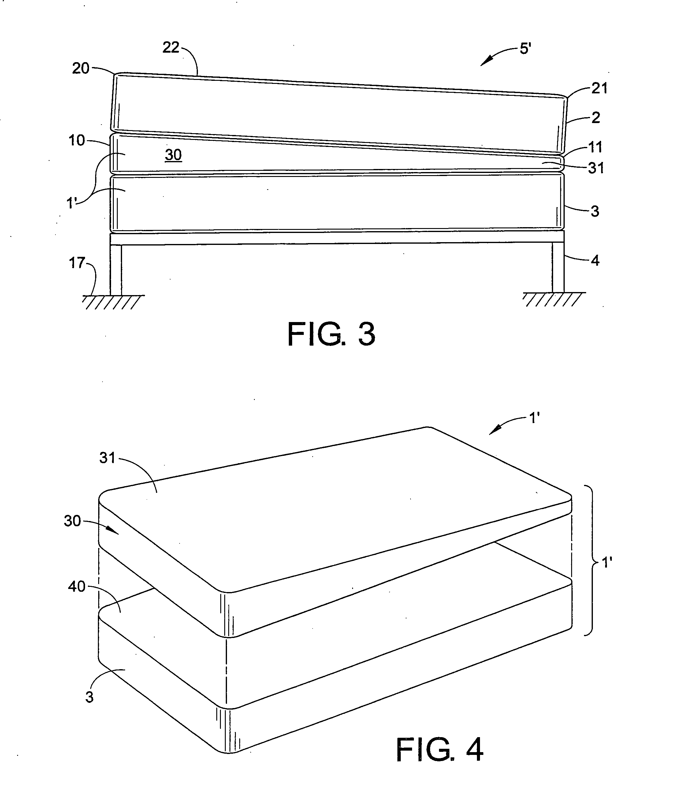 Mattress elevating foundation apparatus