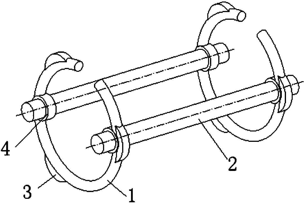 Smooth blasting loading device