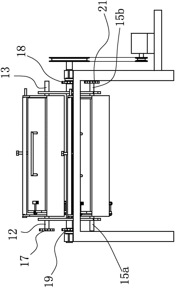 Improved rotating grinding machine