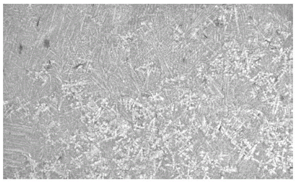 A hot corrosion and display method of low carbon er50-6 slab dendrites