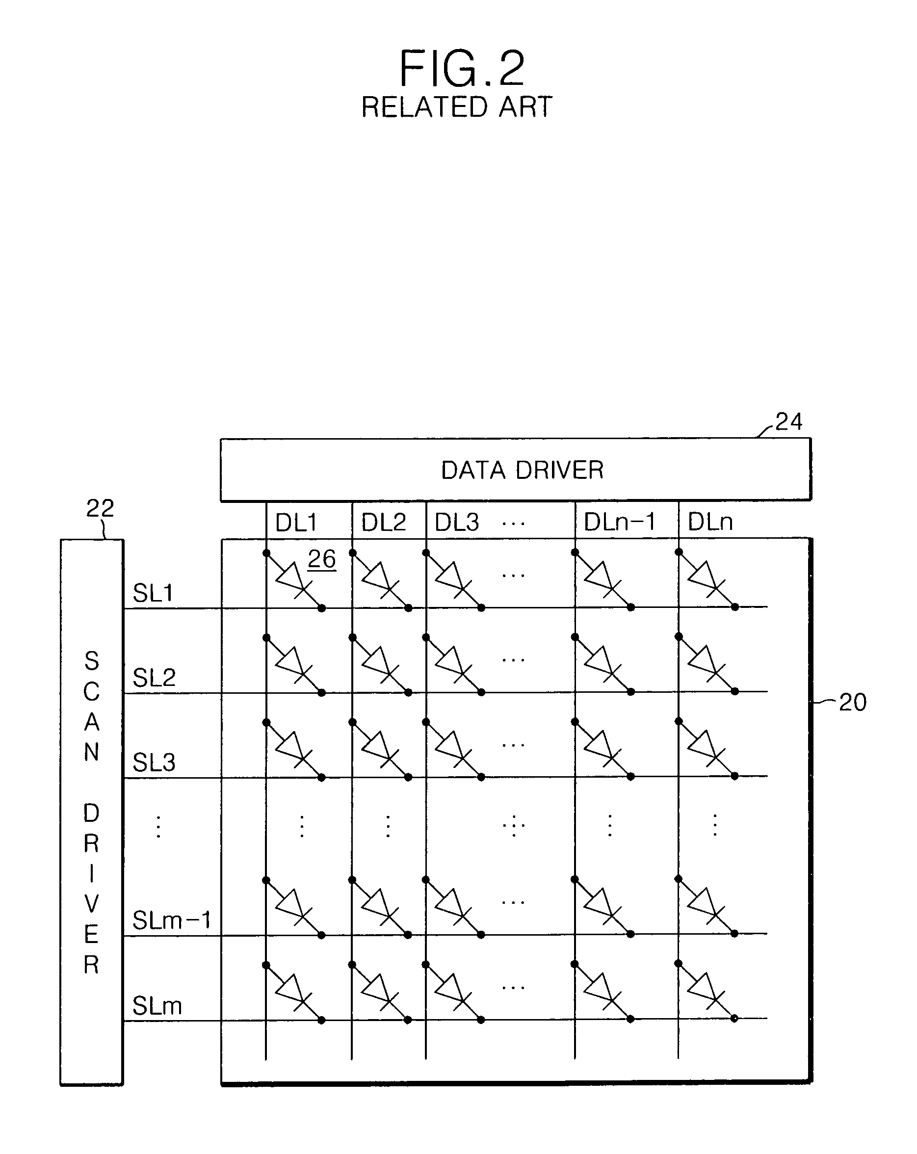 Electro-luminescence display panel and driving method thereof