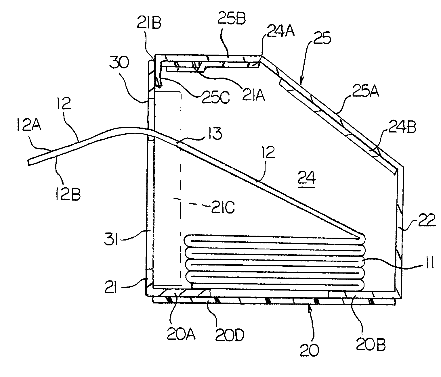 Dispensing display container for lottery tickets