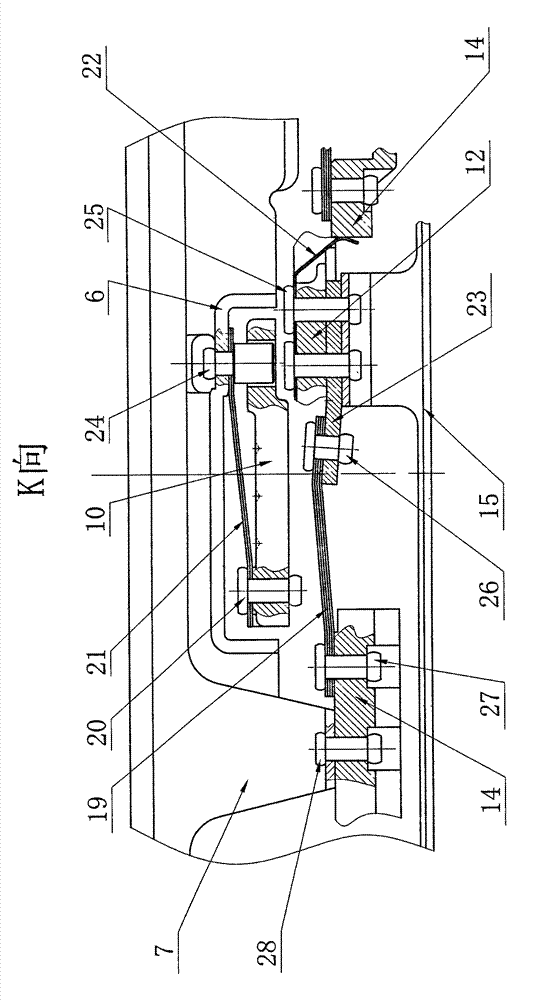 Dry friction type double clutch of automatic transmission