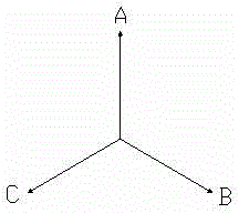 Method for measuring system voltage and current angles without voltage transformer