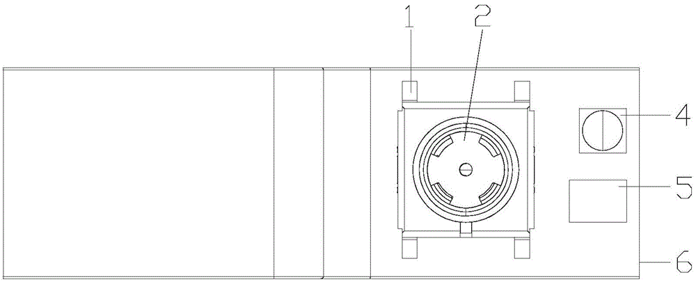 Image obtaining apparatus for imaging target area