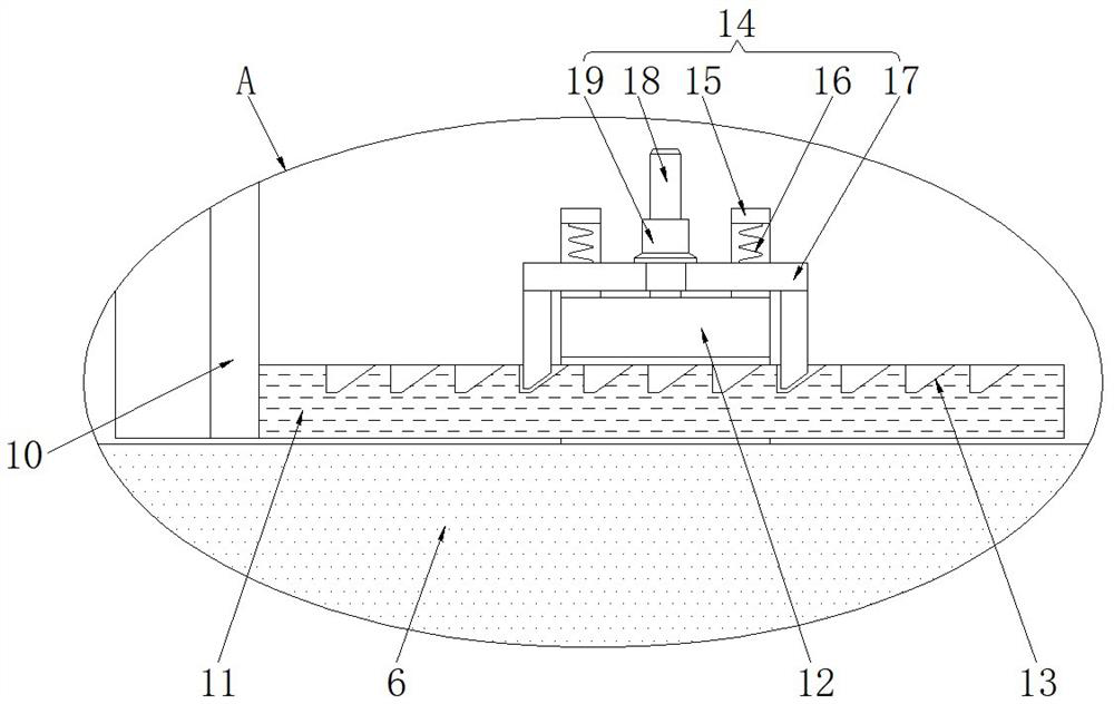 Stable type valve machining tapping device capable of preventing chippings from splashing