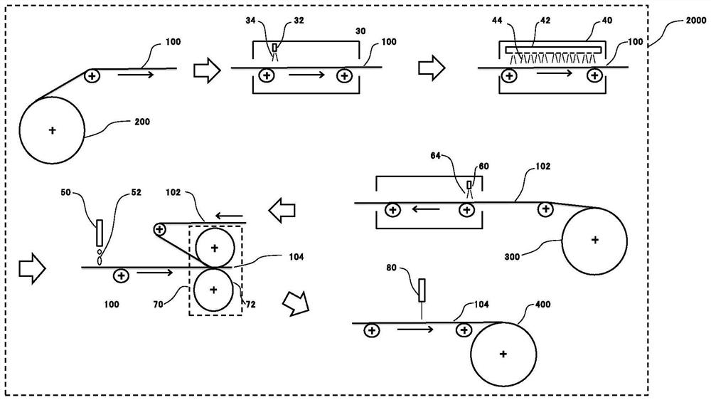 Laminate manufacturing apparatus and laminate manufacturing method