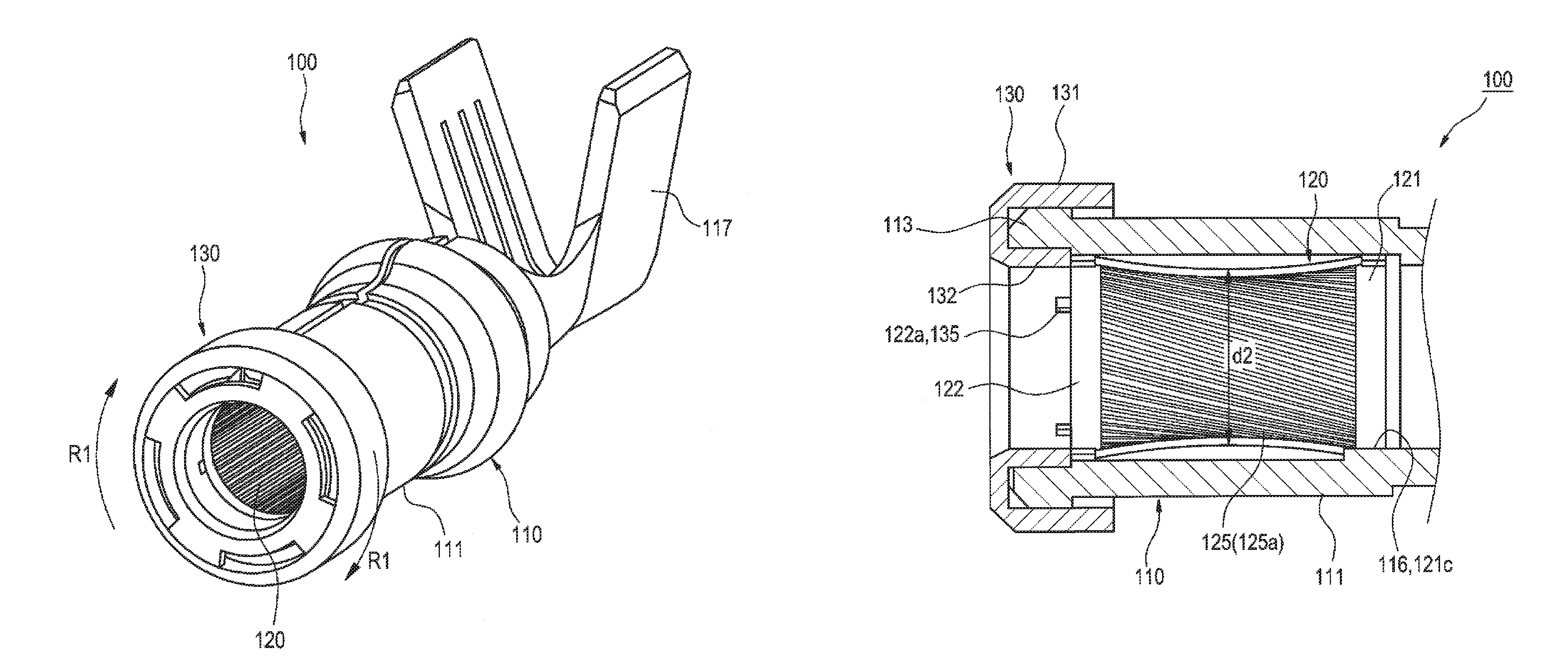 Female terminal