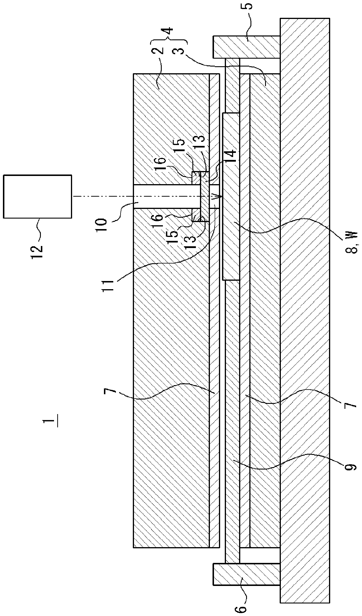 Two-side grinding device for workpieces