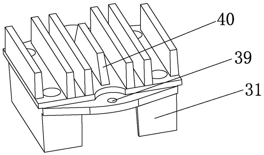 Bendable splicing type wall washer lamp