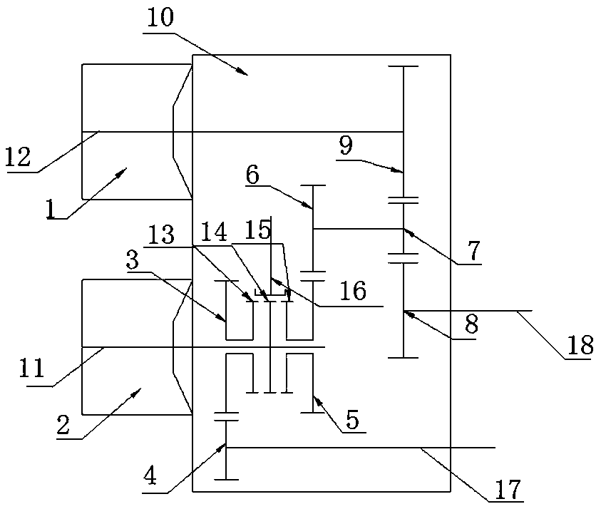 Electric vehicle power system and mine car