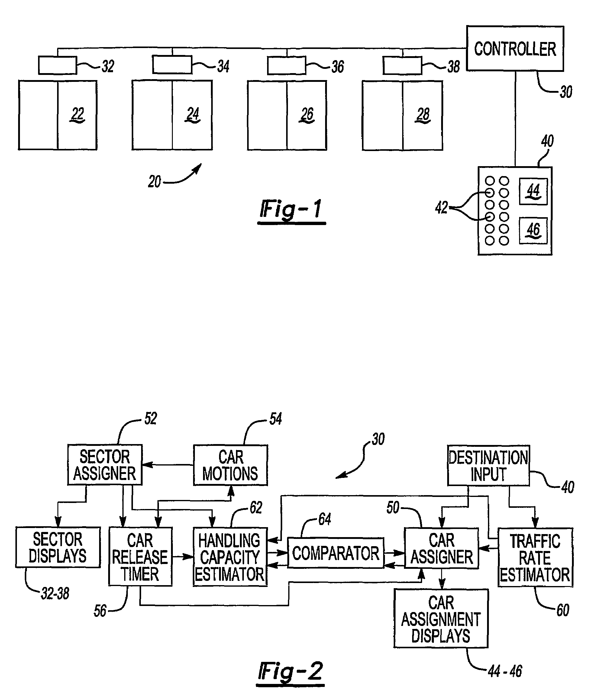 Elevator traffic control